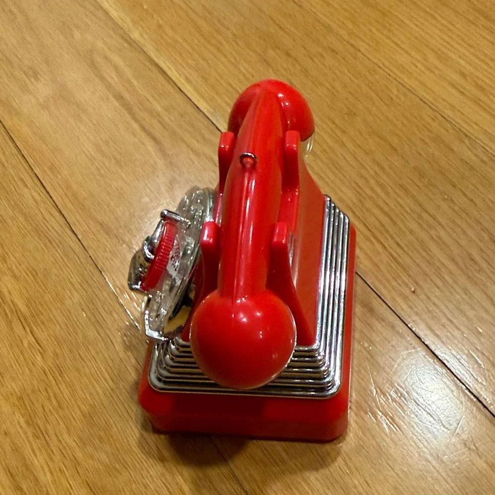 Hallmark Red and Silver Rotary Phone Ornament - Picture 2 of 7